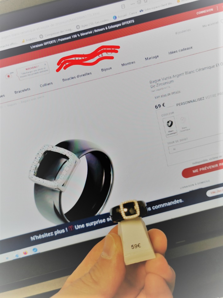 bagues moins chères